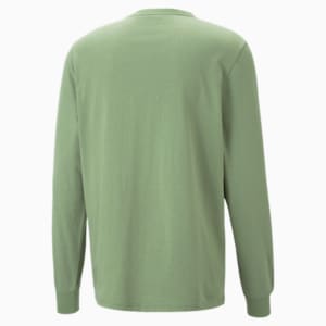 CHILDHOOD DREAMS Long-Sleeve Basketball T-Shirt II Men, Dusty Green, extralarge-IND