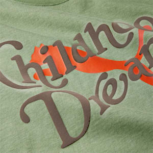 CHILDHOOD DREAMS Long-Sleeve Basketball T-Shirt II Men, Dusty Green, extralarge-IND