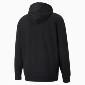 Downtown Men's Relaxed Fit Hoodie, Puma Black, extralarge-IND