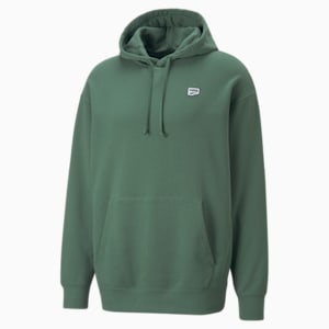 Downtown Men's Hoodie, Deep Forest