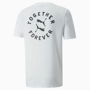 PRIDE Graphic Men's T-Shirt, Puma White