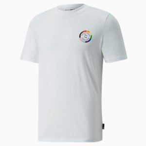 PRIDE Graphic Men's T-Shirt, Puma White