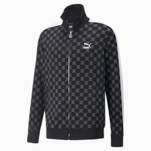 T7 Printed Track Jacket Men, Puma Black-AOP