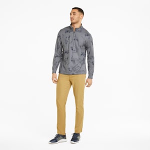 CLOUDSPUN Lowlands Quarter-Zip Golf Sweatshirt Men, QUIET SHADE Heather
