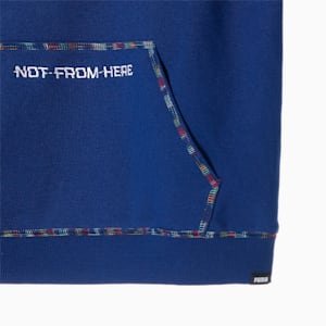 RARE Men's Basketball Hoodie, Elektro Blue
