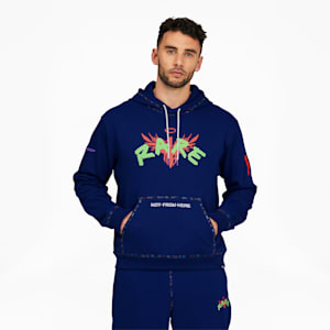 RARE Men's Basketball Hoodie, Elektro Blue