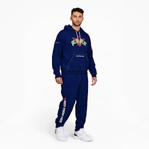 PUMA x LAMELO BALL RARE Men's Basketball Pants, Elektro Blue-Green Gecko