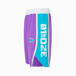 PUMA x LAMELO BALL One of One Curl Shorts, Purple Glimmer, extralarge