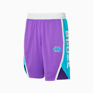 One of One Curl Shorts, Purple Glimmer