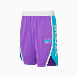 PUMA x LAMELO BALL One of One Curl Shorts, Purple Glimmer, extralarge