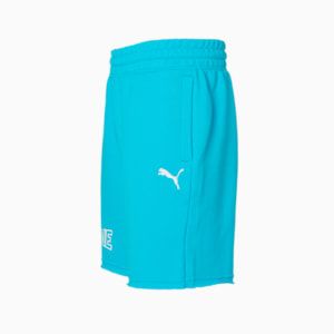 One of One Post Up Men’s Basketball Shorts, Blue Atoll