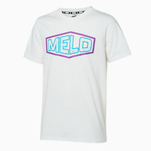 Melo Beam Up Graphic Tee, Puma White