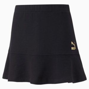 Classics '90s Prep Girls' Skirt, Puma Black