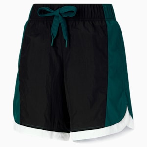 Shorts de básquetbol Stewie para mujer, Varsity Green