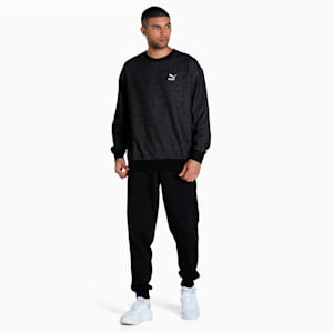 Classics Soft Ink Crewneck Sweatshirt Men, Puma Black, extralarge-IND