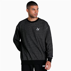 Classics Soft Ink Crewneck Sweatshirt Men, Puma Black, extralarge-IND