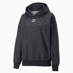 Classics Soft Ink Women's Hoodie, Puma Black, extralarge-IND
