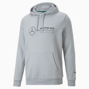 メンズ メルセデス MAPF1 ESS フーディー, Mercedes Team Silver