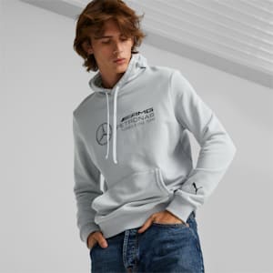 メンズ メルセデス MAPF1 ESS フーディー, Mercedes Team Silver