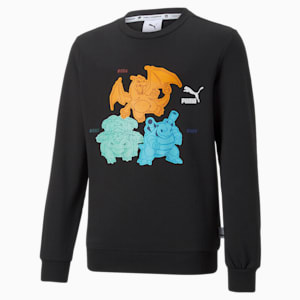 PUMA x POKÉMON Youth Sweatshirt, Puma Black
