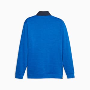 Cloudspun Colourblock Quarter-Zip Golf Sweatshirt Men, Navy Blazer-Future Blue Heather, extralarge-GBR