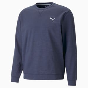 Cloudspun Heather Crewneck Golf Sweatshirt Men, Navy Blazer Heather, extralarge-GBR