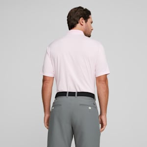 Arnold Palmer Mattr Traditions Golf Polo Shirt Men, Pale Pink-Bright White, extralarge-GBR