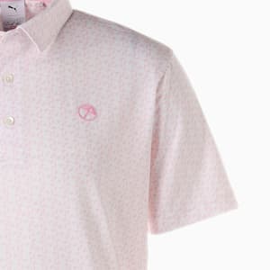 メンズ ゴルフ PUMA x ARNOLD PALMER MATTR 62 ポロシャツ, Pale Pink, extralarge-JPN