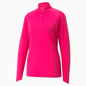YouV Quarter-Zip Golf Pullover Women, Orchid Shadow Heather, extralarge-GBR