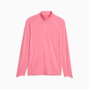 YouV Quarter-Zip Golf Pullover Women, Strawberry Burst Heather, extralarge-GBR