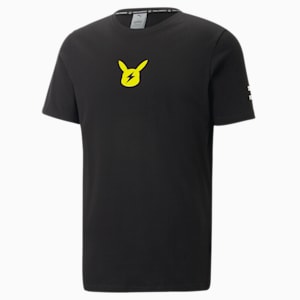 PUMA x POKÉMON Graphic Men's Regular Fit T-Shirt, Puma Black, extralarge-IND