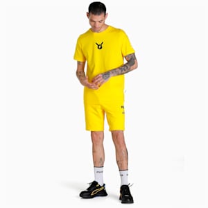 PUMA x POKÉMON Graphic Men's Regular Fit T-Shirt, Empire Yellow, extralarge-IND