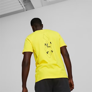 PUMA x POKÉMON Graphic Men's T-Shirt, Empire Yellow