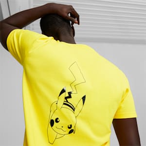 PUMA x POKÉMON Graphic Men's T-Shirt, Empire Yellow