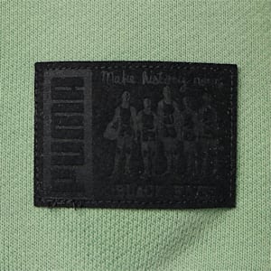 メンズ バスケットボール PUMA x BLACK FIVES クルースウェット, Dusty Green-Light Sand, extralarge-JPN