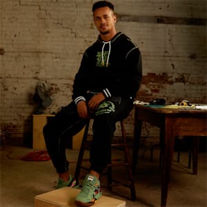 メンズ バスケットボール PUMA x BLACK FIVES スウェット パンツ, Puma Black, extralarge-JPN