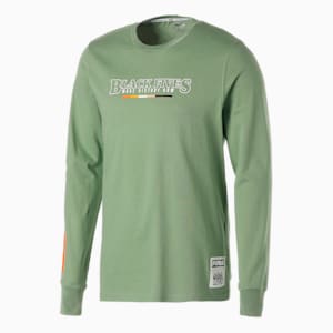 メンズ バスケットボール PUMA x BLACK FIVES 長袖 Tシャツ, Dusty Green
