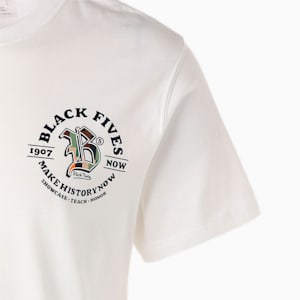 メンズ バスケットボール PUMA x BLACK FIVES 半袖 Tシャツ, Puma White