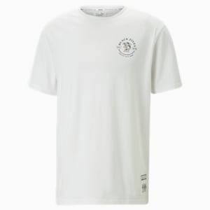 PUMA x BLACK FIVES Men's Short Sleeve Basketball Tee, Puma White