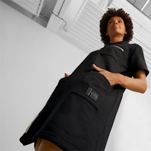 PUMA x BLACK FIVES Women's Basketball Jersey Dress, Puma Black, extralarge