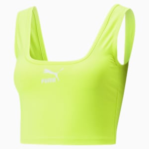 Summer Squeeze Crop Top Women, Lime Squeeze, extralarge-IND