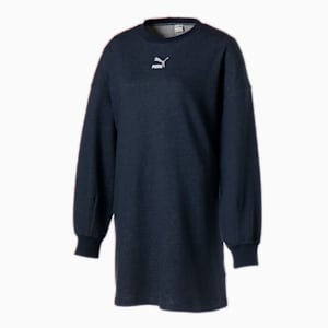 ウィメンズ CLASSICS ソフト インク クルー ドレス, Mood Indigo