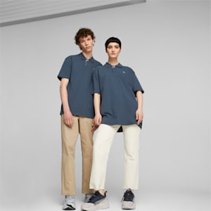 MMQ Relaxed Fit Unisex Polo, Dark Night, extralarge-IND