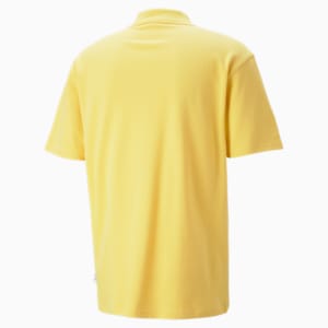 MMQ Unisex Polo, Mustard Seed