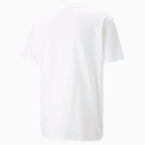 MMQ Pocket Unisex Relaxed Fit T-Shirt, PUMA White, extralarge-IND
