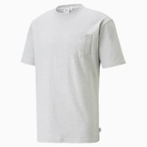 MMQ Pocket Tee, Light Gray Heather, extralarge-GBR