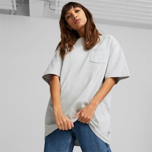 MMQ Pocket Tee, Light Gray Heather, extralarge-GBR