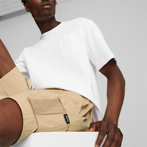 MMQ Utility Unisex Shorts, Dusty Tan, extralarge-IND