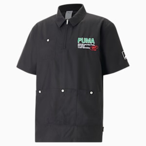 UPTOWN Graphic Unisex Shirt, PUMA Black