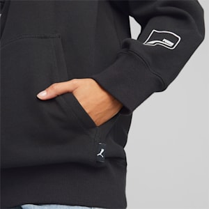 Uptown Graphic Unisex Hoodie, PUMA Black